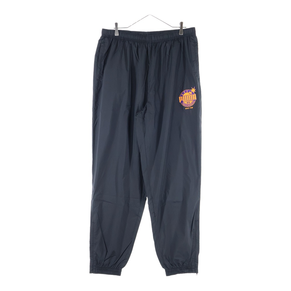 フロント刺?ナイロンパンツ 596748-01 ブラック Sランク