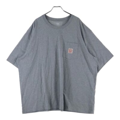 フロントポケット半袖Tシャツ A5850-0003 グレー Sランク