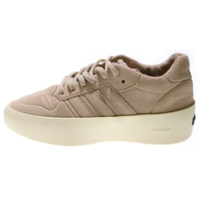 ×FEAR OF GOD ATHLETICS 86 LOW CLAY IE6213 フィアオブゴッド スウェードローカットスニーカー US9.5/27.5cm ベージュ Bランク