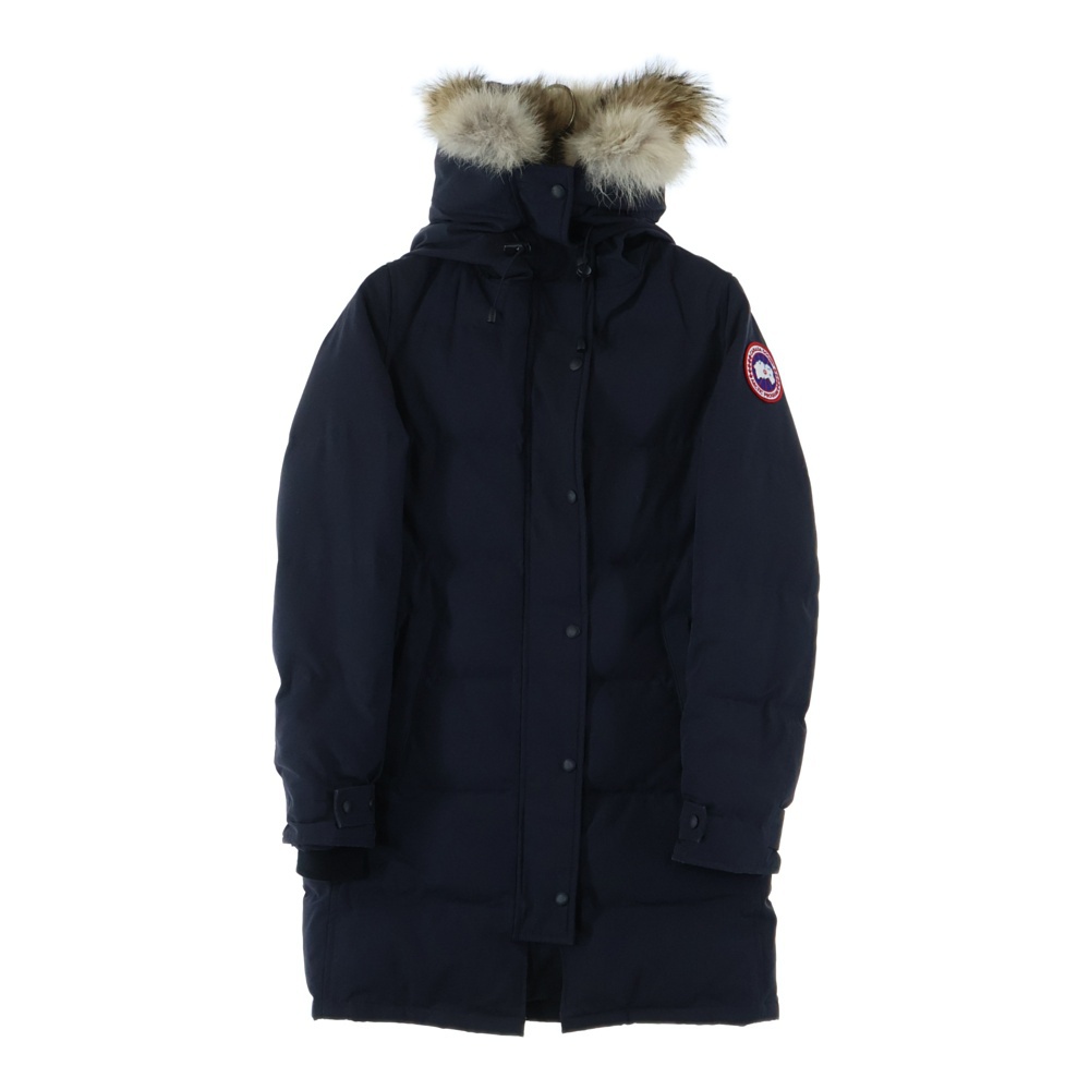 MACKENZIE PARKA マッケンジーダウンコート ファーフーデッドジャケット ネイビー 2302JL Bランク