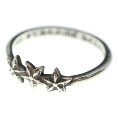 BUBBLEGUM 3STAR バブルガム3スター リング シルバー BCA411 Bランク