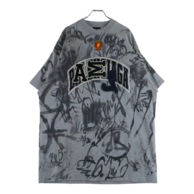 23SS 1300 Skater プリントビンテージジャージーTシャツ グレー 739028 TOVA7 Bランク