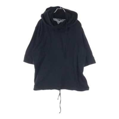 フーデッド半袖カットソー ブラック Bランク