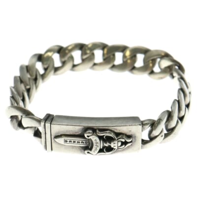 ID BBY DAGGER ベイビーIDダガー ブレスレット シルバー 18LINK BCA153 Bランク