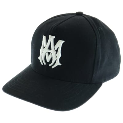 FULL CANVAS MA HAT ロゴ刺繍 ベースボールキャップ 帽子 ブラック SRAMHACP1016 Aランク