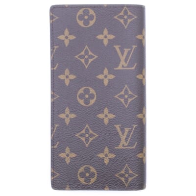 モノグラム ポルトフォィユプラザ レザーロングウォレット 長財布 ブラウン M66540 Bランク