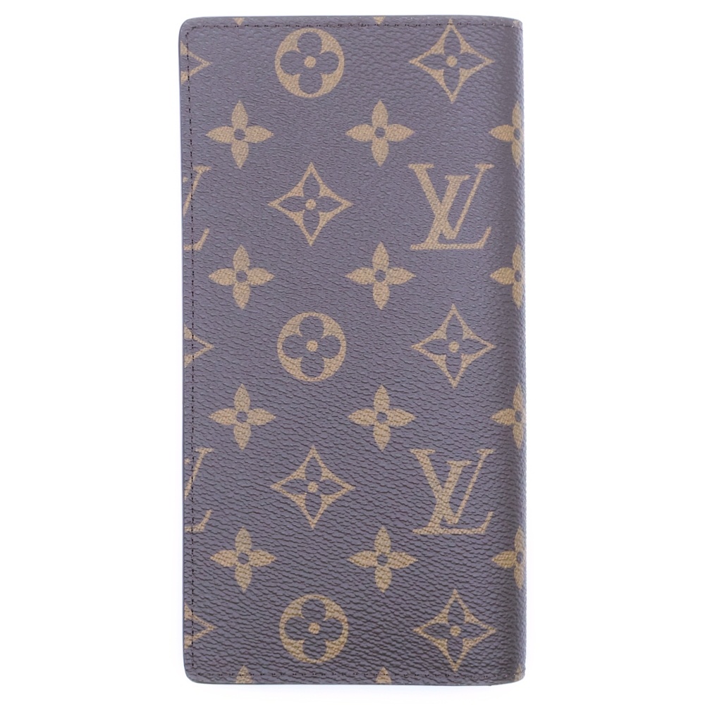 モノグラム ポルトフォィユプラザ レザーロングウォレット 長財布 ブラウン M66540 Bランク