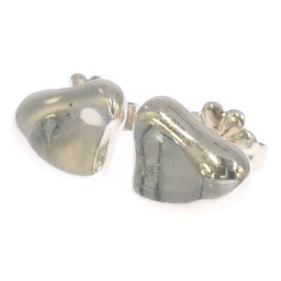 エルサペレッティ ビーンズ ピアス シルバー Sv925 2.2g Bランク