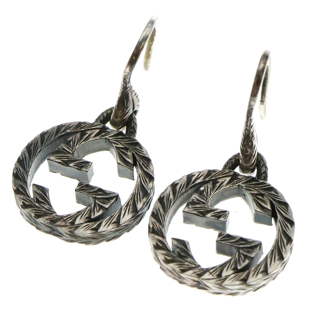 インターロッキングG シルバーピアス 457109 J8400 0811 Bランク