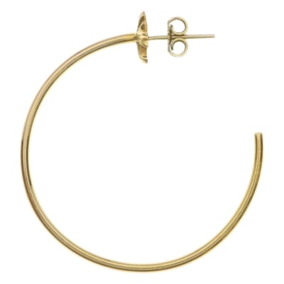 22K HOOP CH PLS CHプラス フープピアス ゴールド Bランク