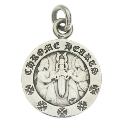 CHRM ANGL MDL V2 エンジェルメダルチャーム ペンダントトップ シルバーBCA229 Bランク