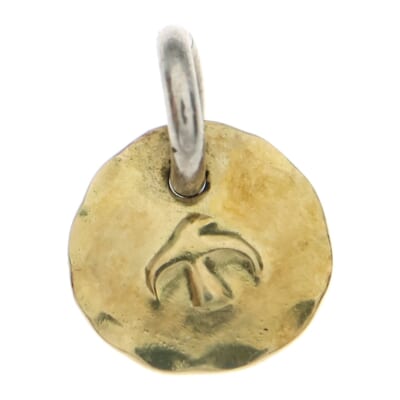 極小全金メタル ペンダントトップ ゴールド Bランク