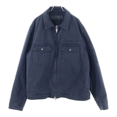 裏地キルティングミリタリーブルゾン グレー Aランク