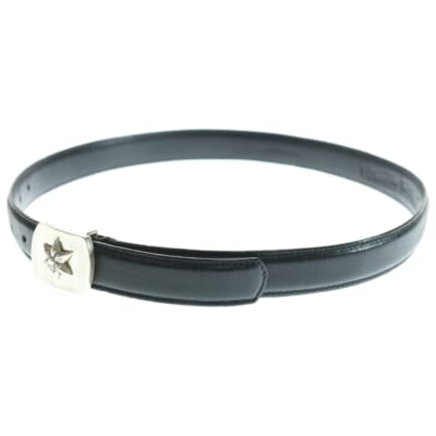 BUCKL MIL STAR ミリタリースターベルト シルバーバックル Bランク