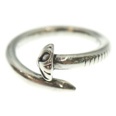 NAIL CRSBALL ネイル クロスボール リング シルバー BCA349 Bランク