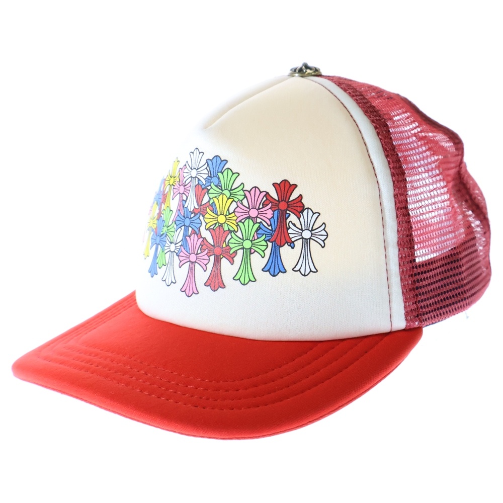 MLTCOL CEM CRS Tracker Cap マルチカラー セメタリークロス トラッカーキャップ 帽子 レッド/ホワイト Aランク