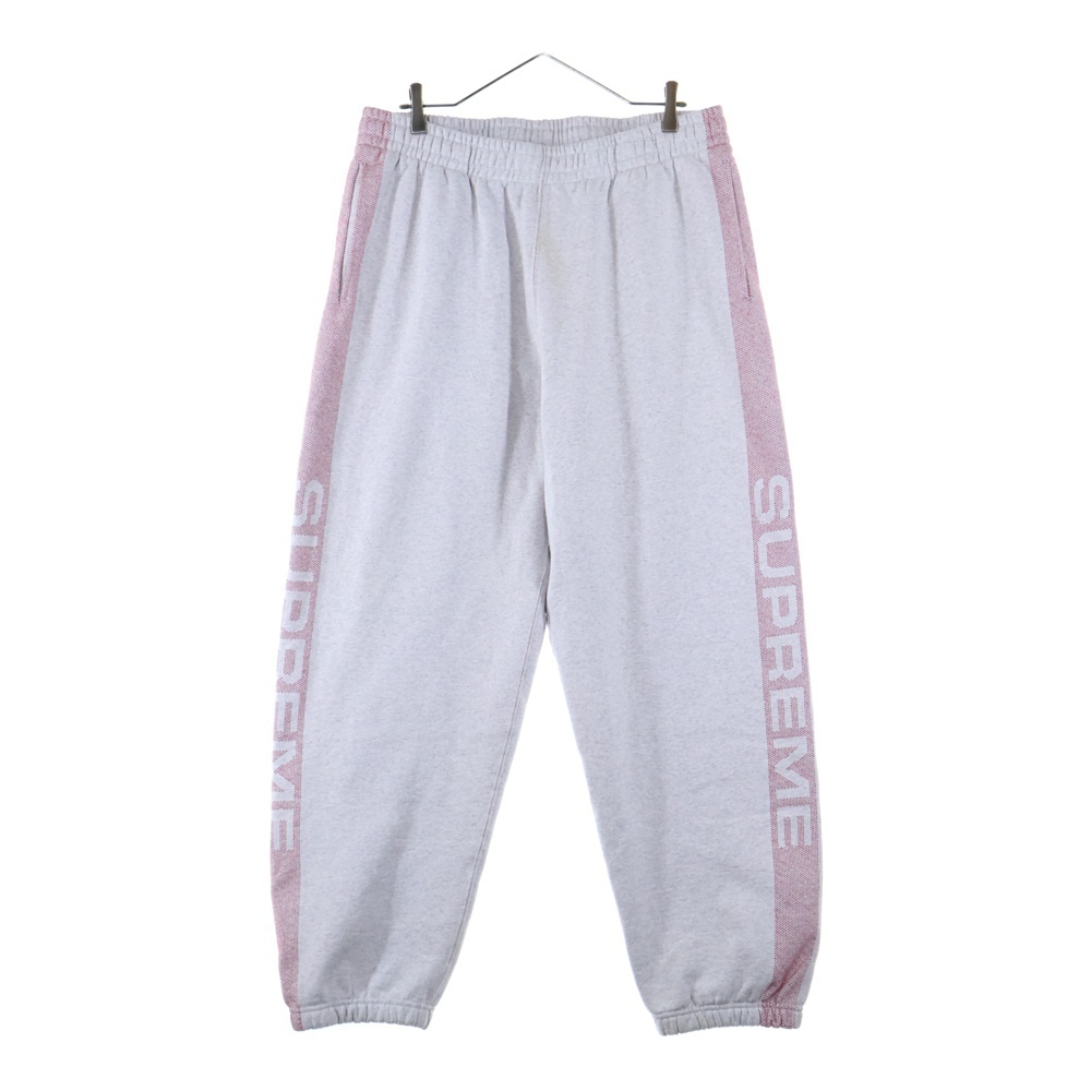 24SS Jacquard Stripe Sweatpant ジャカードストライプスウェットパンツ グレー Bランク