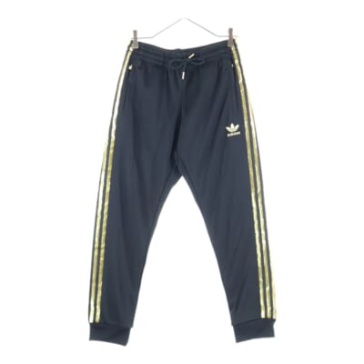 GK0656 SST 24 TRACK PANTS トラックパンツ ブラック/ゴールド Bランク