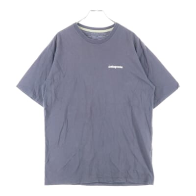 24SS ロゴプリント クルーネック半袖Tシャツ カットソー ブラック STY37547SP24 Bランク