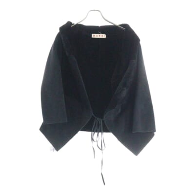 ムートンレザージャケット ブラック レディース GIMX417Y00LM007 Bランク