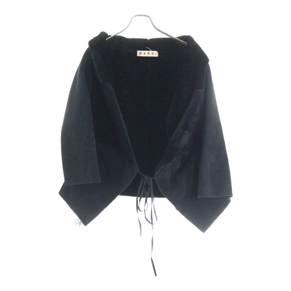 ムートンレザージャケット ブラック レディース GIMX417Y00LM007 Bランク