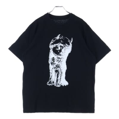 WHERE THE WILD THINGS ARE T-SHIRT ウェアー ザ シングス アー クルーネック カッソー 半袖Tシャツ ブラック 25-01008S Aランク
