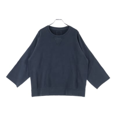 25SS JUMBO SB SWEAT 3/4 ジャンボ クルーネック スウェット トレーナー グレー 0125105010021 Bランク