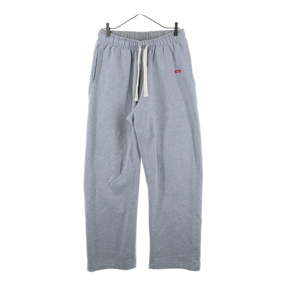 23AW Small Box Logo Sweat Pants スモール ボックス ロゴ イージースウェットジョガーパンツ グレー Bランク