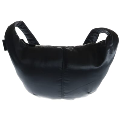 25AW 綿ナイロン ダブルツイル ショルダーバッグ ブラック HP-K 204 Bランク