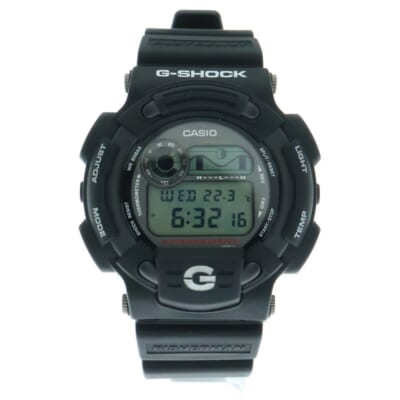 FISHERMAN フィッシャーマン 20気圧防水 デジタル クウォーツ 腕時計 ブラック DW-8600ZJ-1T Aランク