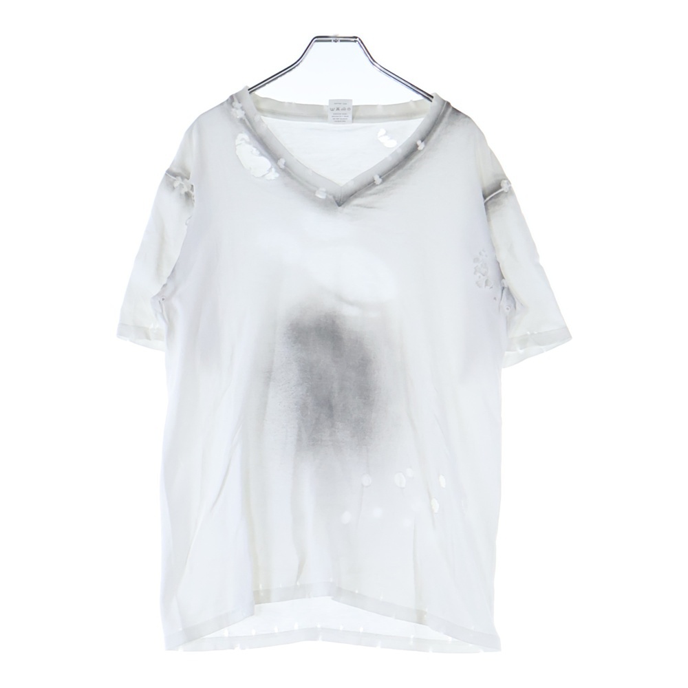 ナンバーナイン宮下期白黒ボーダーカットソー NARROW STRIPED Number⑨