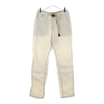 25SS ×nonnative ×GRAMICCI CLIMBER EASY PANTS LINEN ノンネイティブ グラミチ リネン クライマーイージーパンツ ベージュ NN-P4651 Sランク