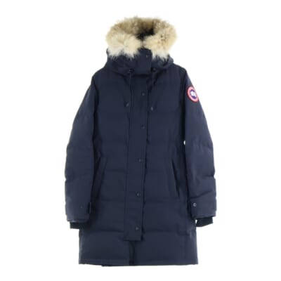 MACKENZIE PARKA マッケンジーダウンコート ファーフーデッドジャケット ネイビー 2302JL Bランク