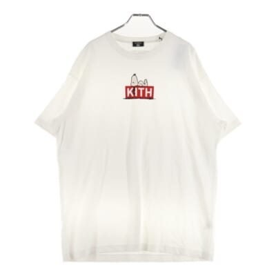 ×Peanuts Doghouse Tee ピーナッツ ドッグハウス Tシャツ 半袖カットソー ホワイト KHM031154 Aランク