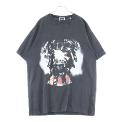 ×STAR WARS Exploding Darth Vader Vintage Tee スターウォーズ エクスプローディング ダースベーダー プリントTシャツ 半袖カットソー ブラック KHM031025 Aランク