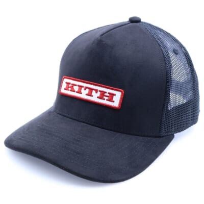Microsuede Nolan Trucker Cap マイクロスエード ノーラントラッカーキャップ 帽子 ブラック KHM050617 Aランク