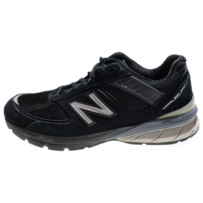 990v5 メッシュローカットスニーカー ブラック US9.5/27.5cm M990BK5 Bランク