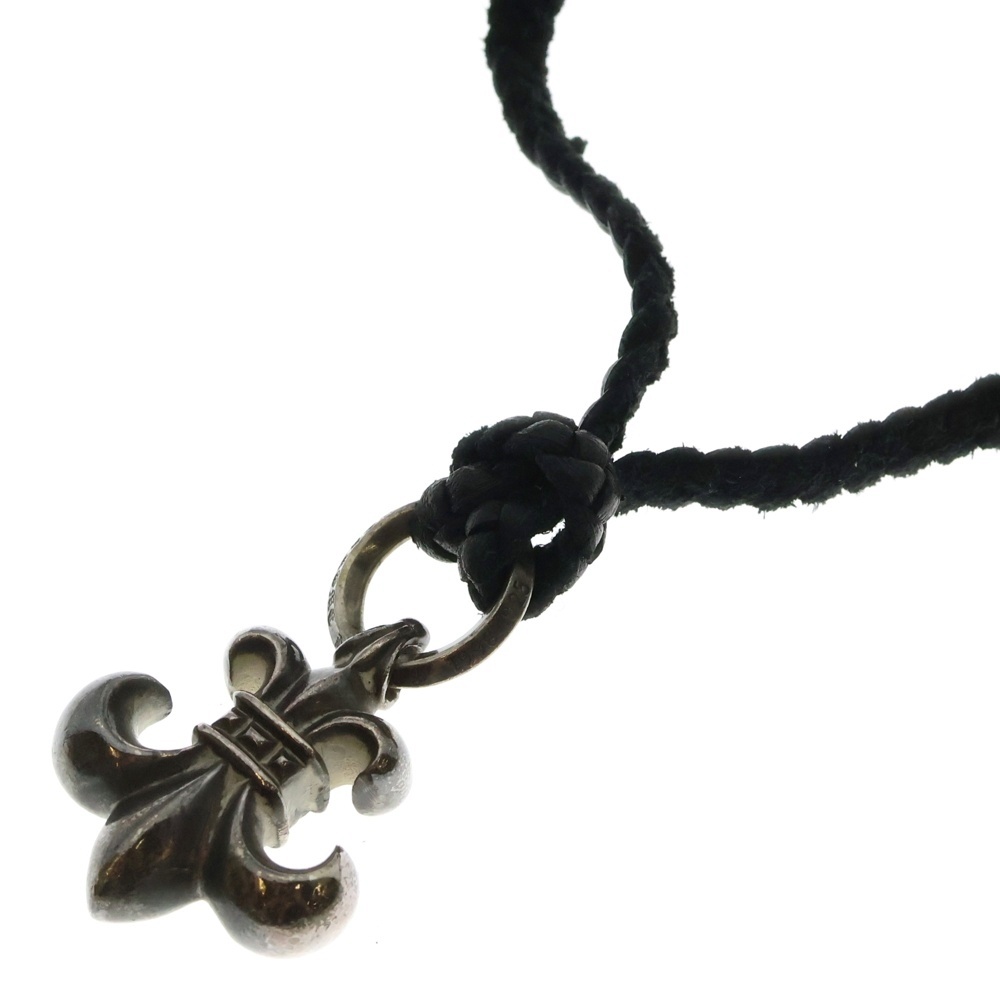 クロムハーツ BS FLUER BSフレアペンダント シルバー ネックレス