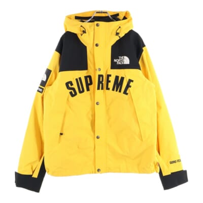 19SS×THE NORTH FACE Arc Logo Mountain Parka ザ ノースフェイス アーチ ロゴ マウンテン パーカー イエロー/ブラック NP11901I Bランク