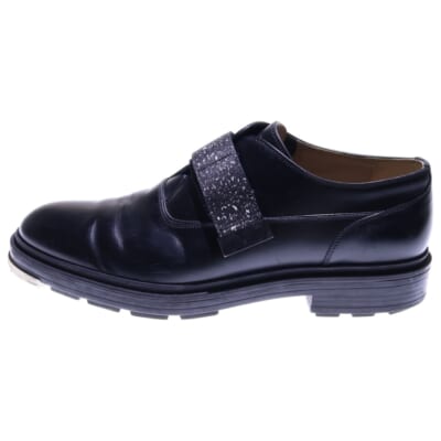 ベルクロ レザー ドレスシューズ ブラック 15EBM Bランク