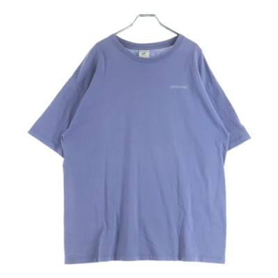 90S VINTAGE Beneficial T's ヴィンテージ ベネフィカル プリント 半袖Tシャツ カットソー ブルー Bランク