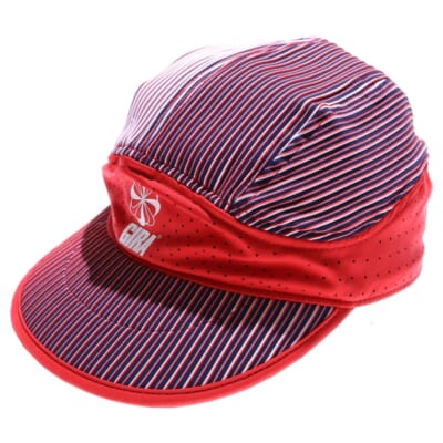×GYAKUSOU TRAIL CAP ギャクソウ トレイルキャップ 帽子 レッド CV2547-657 Bランク