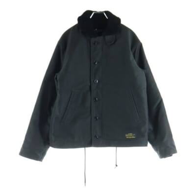 18AW N-1 MILITARY BOA BLOUSON ミリタリー ボア デッキジャケット ブルゾン ダークグリーン UE-189059 Bランク