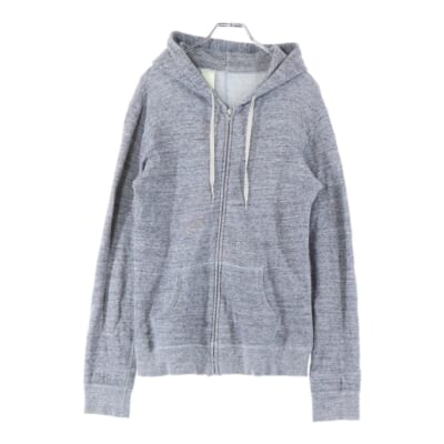 スウェット ジップアップ パーカー グレー Bランク