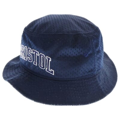 15SS MESH HAT ロゴ刺繍 メッシュバケットハット 帽子 ネイビー FCRB-150033 Bランク