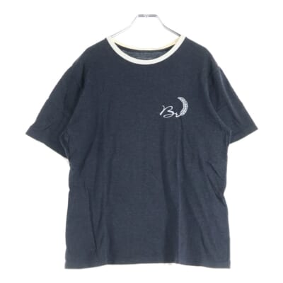 ロゴプリント 半袖Tシャツ クルーネックカットソー グレー 157887 Bランク
