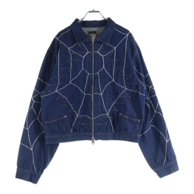 13oz Denim Thunderbird Blouson デニム サントドミンゴサンダーバード ブルゾン ジャケット インディゴ K2504LJ179 Bランク