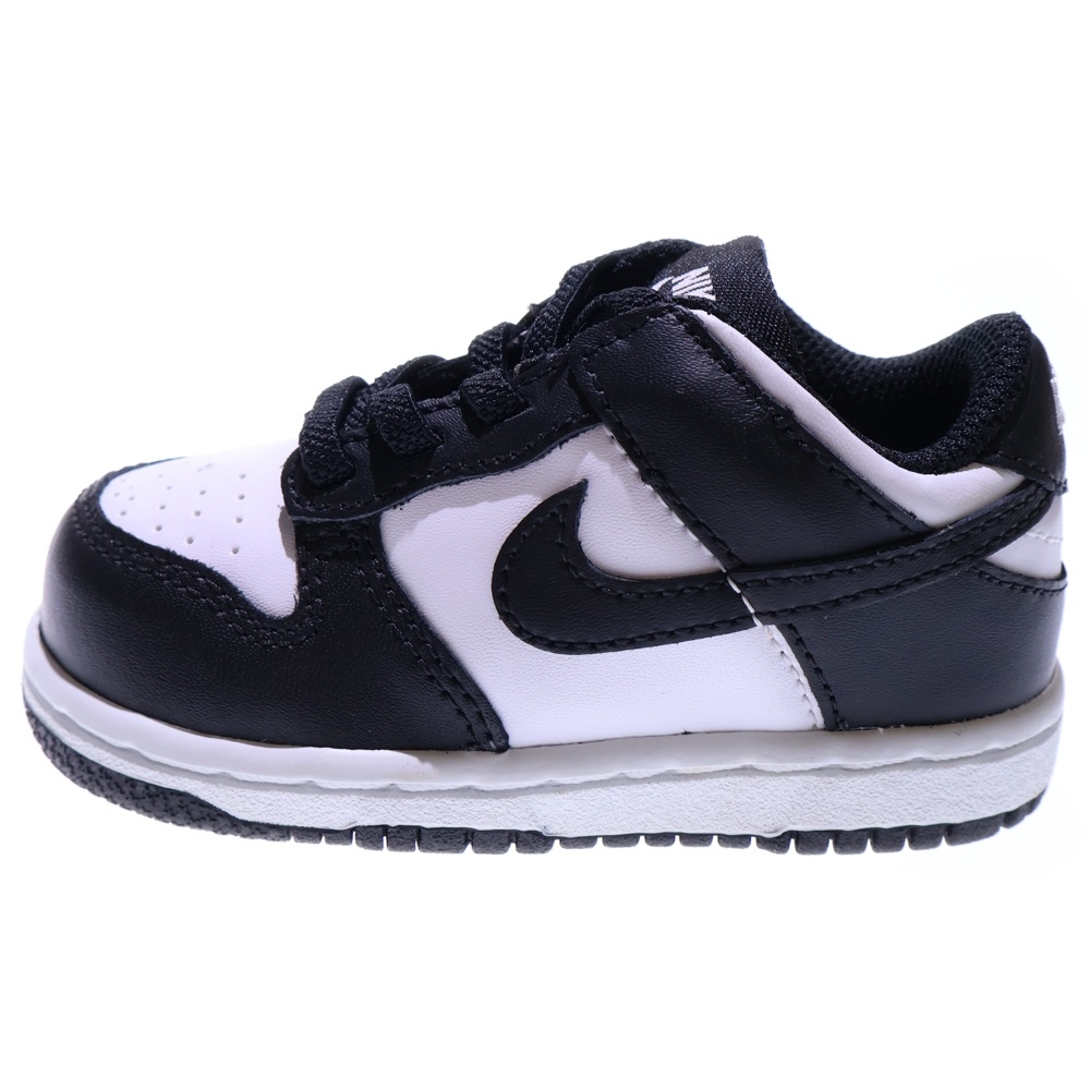 DUNK LOW TD WHITE BLACK ダンクロー ローカットスニーカー キッズ ホワイト/ブラック US6C/12cm CW1589-100 Bランク