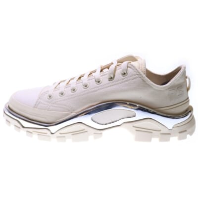 ×RAF SIMONS RS DETROIT RUNNER ラフシモンズ デトロイト ランナー ローカットスニーカー ホワイト US9/27cm F34242 Aランク