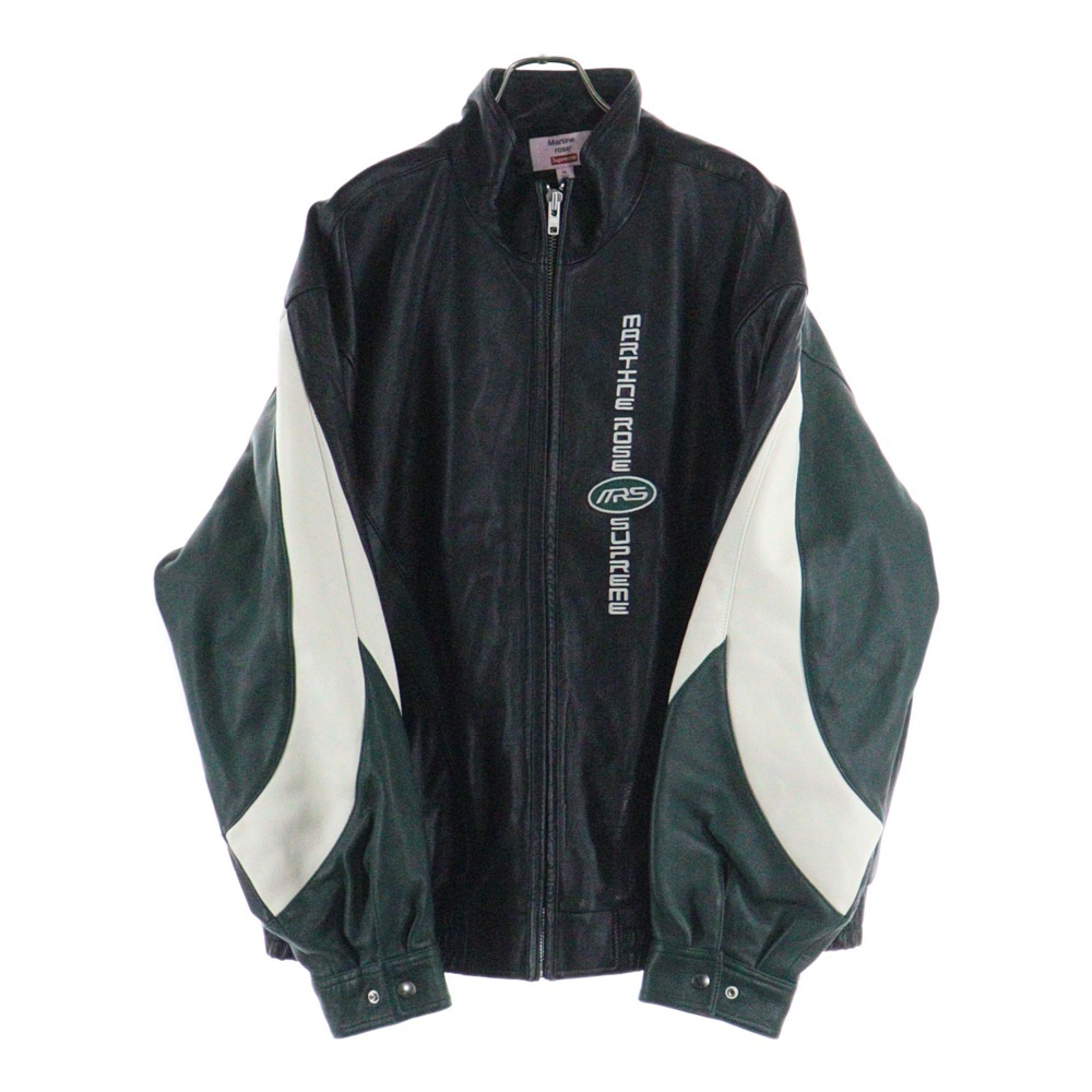 シュプリーム 24AW ×Martine Rose Leather Jacket マーティンローズ